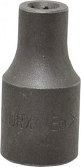 Blackhawk by Proto - 1/4" Drive Impact Socket - 1-1/8" OAL - Industrial Tool & Supply