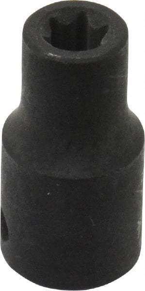 Blackhawk by Proto - 1/4" Drive Impact Socket - 1-1/8" OAL - Industrial Tool & Supply