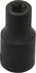 Blackhawk by Proto - 1/4" Drive Impact Socket - 1-1/8" OAL - Industrial Tool & Supply