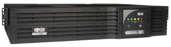 Tripp-Lite - 12 Amp, 1,500 VA, Rack Mount Line Interactive Backup Uninterruptible Power Supply - Backup 4-1/2 min with Full Load & 13 min with Half Load, 120 VAC Input & Output, 1,350 Watt Output, 1 Phases, 8 Outlets - Industrial Tool & Supply