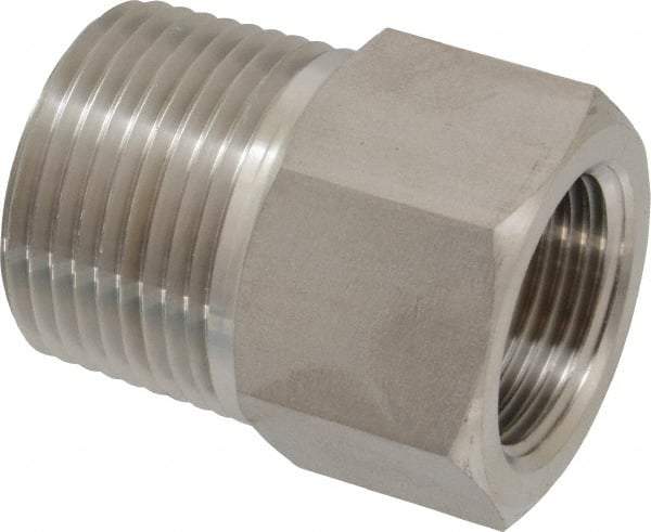 Ham-Let - 1 x 3/4" Grade 316 Stainless Steel Pipe Hex Bushing - MNPT x FNPT End Connections, 4,300 psi - Industrial Tool & Supply
