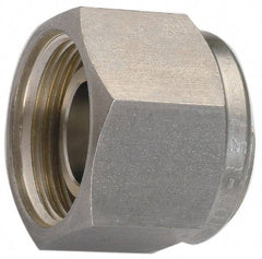Ham-Let - 1" OD, Grade 316Stainless Steel Plug - Comp Ends - Industrial Tool & Supply