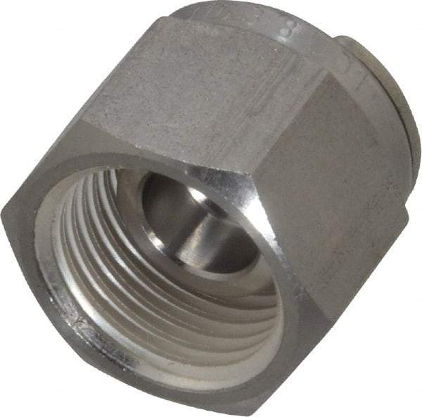 Ham-Let - 3/8" OD, Grade 316Stainless Steel Plug - Comp Ends - Industrial Tool & Supply