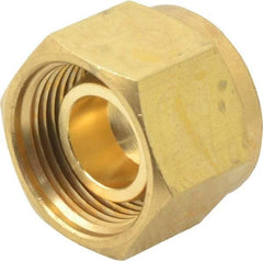Ham-Let - 1/2" OD, Brass Plug - Comp Ends - Industrial Tool & Supply