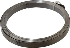 SPI - 0.016 Inch Thick x 25 Ft. Long x 1/2 Inch Wide, Feeler Stock Roll - High Carbon Steel - Industrial Tool & Supply