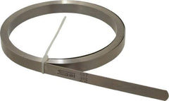 SPI - 0.017 Inch Thick x 25 Ft. Long x 1/2 Inch Wide, Feeler Stock Roll - High Carbon Steel - Industrial Tool & Supply