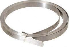SPI - 0.018 Inch Thick x 25 Ft. Long x 1/2 Inch Wide, Feeler Stock Roll - High Carbon Steel - Industrial Tool & Supply