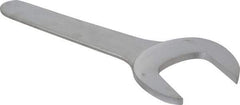 Proto - 52mm Standard Service Open End Wrench - 8-1/2" OAL, Single End, Satin Finish, 30° Head Angle - Industrial Tool & Supply