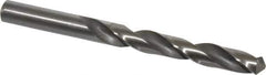 Hertel - 37/64" 118° High Speed Steel Jobber Drill - Bright Finish, Right Hand Cut, Spiral Flute, Straight Shank, 6-5/8" OAL, Standard Point - Industrial Tool & Supply