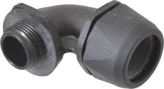 Murrplastik - 3/4" Trade, Nylon Compression Angled Liquidtight Conduit Connector - Noninsulated - Industrial Tool & Supply
