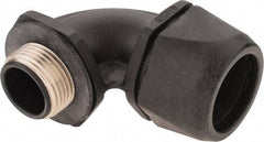 Murrplastik - 3/4" Trade, Nylon Compression Angled Liquidtight Conduit Connector - Noninsulated - Industrial Tool & Supply