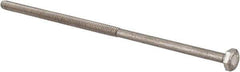 Value Collection - 1/4-20 UNC, 7" Length Under Head Hex Head Cap Screw - Partially Threaded, Grade 18-8 Stainless Steel, Uncoated, 7/16" Hex - Industrial Tool & Supply