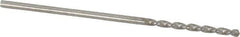 Guhring - #56 130° High Speed Steel Jobber Drill - Bright Finish, Right Hand Cut, Parabolic Flute, Straight Shank, 1-7/16" OAL, Standard Point - Industrial Tool & Supply