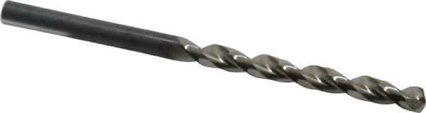 Guhring - 3/16" 130° High Speed Steel Jobber Drill - Bright Finish, Right Hand Cut, Parabolic Flute, Straight Shank, 3-3/8" OAL, Standard Point - Industrial Tool & Supply