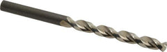 Guhring - Letter K 130° High Speed Steel Jobber Drill - Bright Finish, Right Hand Cut, Parabolic Flute, Straight Shank, 4-9/32" OAL, Standard Point - Industrial Tool & Supply
