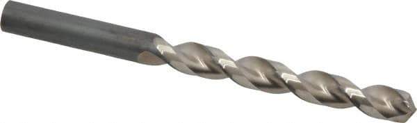 Guhring - 13/32" 130° High Speed Steel Jobber Drill - Bright Finish, Right Hand Cut, Parabolic Flute, Straight Shank, 5-1/4" OAL, Standard Point - Industrial Tool & Supply