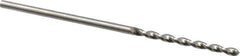 Guhring - 1.25mm 130° High Speed Steel Jobber Drill - Bright Finish, Right Hand Cut, Parabolic Flute, Straight Shank, 1-1/2" OAL, Standard Point - Industrial Tool & Supply
