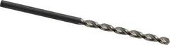 Guhring - 2.4mm 130° High Speed Steel Jobber Drill - Bright Finish, Right Hand Cut, Parabolic Flute, Straight Shank, 2-1/4" OAL, Standard Point - Industrial Tool & Supply