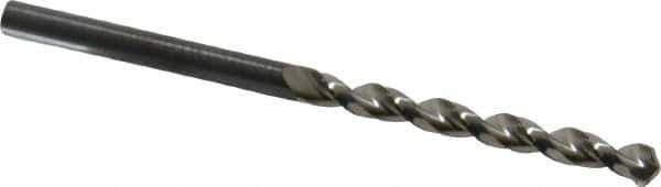 Guhring - 3.6mm 130° High Speed Steel Jobber Drill - Bright Finish, Right Hand Cut, Parabolic Flute, Straight Shank, 2-3/4" OAL, Standard Point - Industrial Tool & Supply