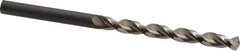 Guhring - 5mm 130° High Speed Steel Jobber Drill - Bright Finish, Right Hand Cut, Parabolic Flute, Straight Shank, 3-25/64" OAL, Standard Point - Industrial Tool & Supply
