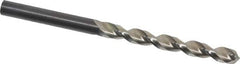 Guhring - 5.9mm 130° High Speed Steel Jobber Drill - Bright Finish, Right Hand Cut, Parabolic Flute, Straight Shank, 93mm OAL, Standard Point - Industrial Tool & Supply