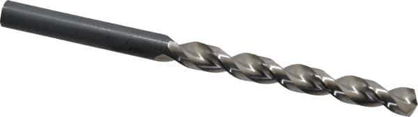 Guhring - 6.6mm 130° High Speed Steel Jobber Drill - Bright Finish, Right Hand Cut, Parabolic Flute, Straight Shank, 3-31/32" OAL, Standard Point - Industrial Tool & Supply