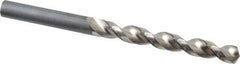 Guhring - 8.5mm 130° High Speed Steel Jobber Drill - Bright Finish, Right Hand Cut, Parabolic Flute, Straight Shank, 4-39/64" OAL, Standard Point - Industrial Tool & Supply