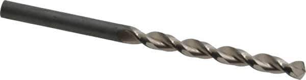 Guhring - #9 130° Cobalt Jobber Drill - Bright Finish, Right Hand Cut, Parabolic Flute, Straight Shank, 3-3/8" OAL, Standard Point - Industrial Tool & Supply