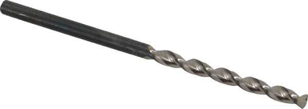 Guhring - #35 130° Cobalt Jobber Drill - Bright Finish, Right Hand Cut, Parabolic Flute, Straight Shank, 2-13/32" OAL, Standard Point - Industrial Tool & Supply
