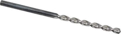 Guhring - #37 130° Cobalt Jobber Drill - Bright Finish, Right Hand Cut, Parabolic Flute, Straight Shank, 2-1/4" OAL, Standard Point - Industrial Tool & Supply