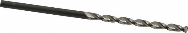 Guhring - #42 130° Cobalt Jobber Drill - Bright Finish, Right Hand Cut, Parabolic Flute, Straight Shank, 2-1/4" OAL, Standard Point - Industrial Tool & Supply