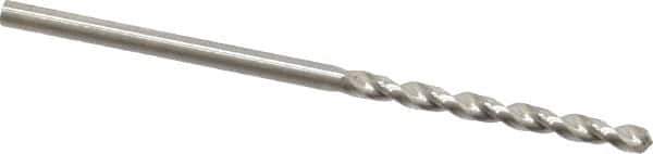 Guhring - #46 130° Cobalt Jobber Drill - Bright Finish, Right Hand Cut, Parabolic Flute, Straight Shank, 1-15/16" OAL, Standard Point - Industrial Tool & Supply