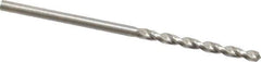 Guhring - #46 130° Cobalt Jobber Drill - Bright Finish, Right Hand Cut, Parabolic Flute, Straight Shank, 1-15/16" OAL, Standard Point - Industrial Tool & Supply
