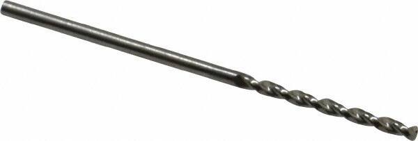 Guhring - #54 130° Cobalt Jobber Drill - Bright Finish, Right Hand Cut, Parabolic Flute, Straight Shank, 1-9/16" OAL, Standard Point - Industrial Tool & Supply
