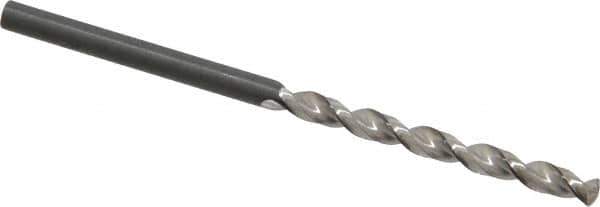 Guhring - 1/8" 130° Cobalt Jobber Drill - Bright Finish, Right Hand Cut, Parabolic Flute, Straight Shank, 2-9/16" OAL, Standard Point - Industrial Tool & Supply