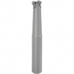 Iscar - 1" Cutting Diam, 1" Shank Diam, 1" Max Depth of Cut, Straight Shank Indexable Copy End Mill - 4 Inserts, CNHT, ENHT Insert, E93CN Toolholder - Industrial Tool & Supply