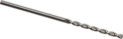 Guhring - 1.55mm 130° Cobalt Jobber Drill - Bright Finish, Right Hand Cut, Parabolic Flute, Straight Shank, 1-11/16" OAL, Standard Point - Industrial Tool & Supply