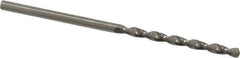 Guhring - 2.2mm 130° Cobalt Jobber Drill - Bright Finish, Right Hand Cut, Parabolic Flute, Straight Shank, 2-3/32" OAL, Standard Point - Industrial Tool & Supply