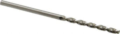 Guhring - 2.25mm 130° Cobalt Jobber Drill - Bright Finish, Right Hand Cut, Parabolic Flute, Straight Shank, 2-3/32" OAL, Standard Point - Industrial Tool & Supply