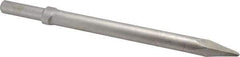 Ingersoll-Rand - 12" OAL, 0.7" Shank Diam, Moil Point Chisel - Round Drive, Round Shank, Steel - Industrial Tool & Supply