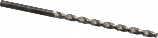 Taper Length Drill Bit: 0.2344″ Dia, 130 ° Bright/Uncoated, RH Cut, Parabolic Flute, Straight Shank, Series 336