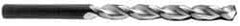Guhring - 9mm 130° Solid Carbide Jobber Drill - TiN Finish, Right Hand Cut, Parabolic Flute, Straight Shank, 4-7/8" OAL, Standard Point - Industrial Tool & Supply