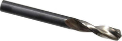 Guhring - 9/32" 130° Parabolic Flute High Speed Steel Screw Machine Drill Bit - Bright Finish, Right Hand Cut, 1-11/32" Flute Length, 2-29/32" OAL, Standard Point, Straight Shank - Industrial Tool & Supply