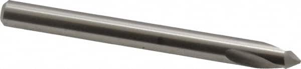 Guhring - 1/4" Body Diam, 90°, 70mm OAL, High Speed Steel Spotting Drill - Industrial Tool & Supply