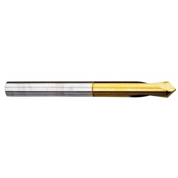 Guhring - 12mm Body Diam, 120°, 102mm OAL, High Speed Steel Spotting Drill - Industrial Tool & Supply