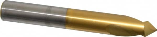 Guhring - 5/8" Body Diam, 90°, 115mm OAL, High Speed Steel Spotting Drill - Industrial Tool & Supply