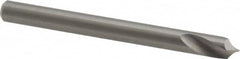 Guhring - 1/4" Body Diam, 90°, 70mm OAL, Solid Carbide Spotting Drill - Industrial Tool & Supply