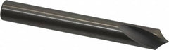 Guhring - 1/2" Body Diam, 90°, 102mm OAL, Solid Carbide Spotting Drill - Industrial Tool & Supply