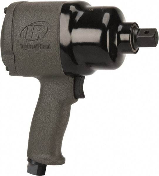 Ingersoll-Rand - 3/4" Drive, 6,000 RPM, 1,250 Ft/Lb Torque Impact Wrench - Pistol Grip Handle, 1,025 IPM, 46 CFM, 3/8" NPT Inlet - Industrial Tool & Supply