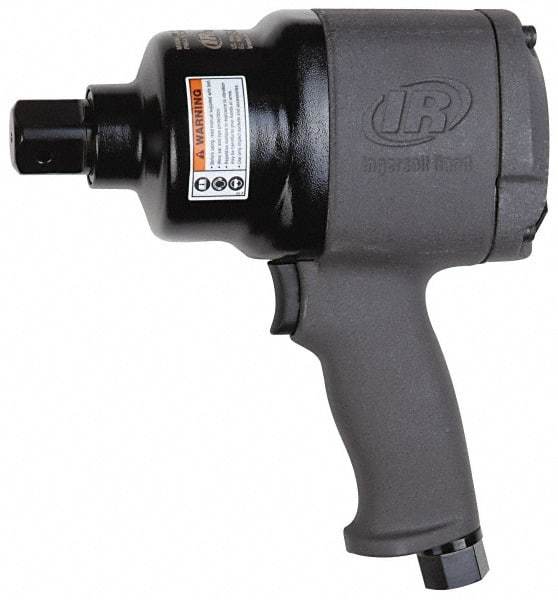 Ingersoll-Rand - 1" Drive, 6,000 RPM, 1,250 Ft/Lb Torque Impact Wrench - Pistol Grip Handle, 1,025 IPM, 46 CFM, 3/8" NPT Inlet - Industrial Tool & Supply